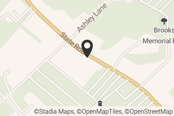 Map with location marker