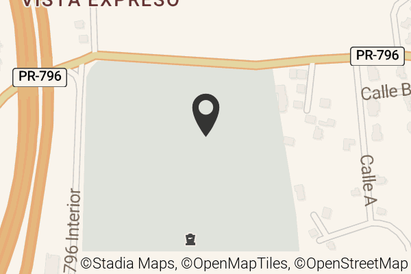 Map with location marker