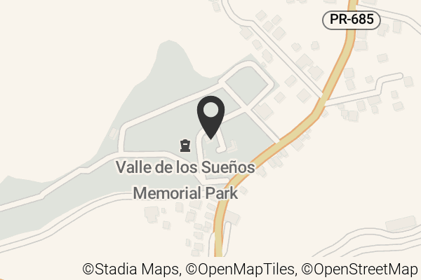 Map with location marker