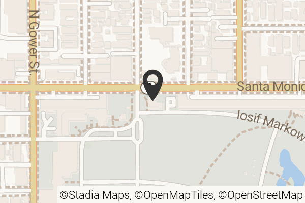 Map with location marker