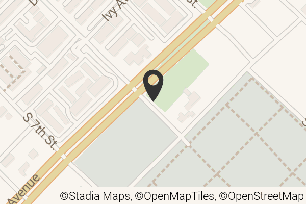 Map with location marker