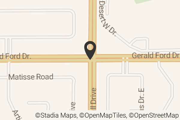 Map with location marker