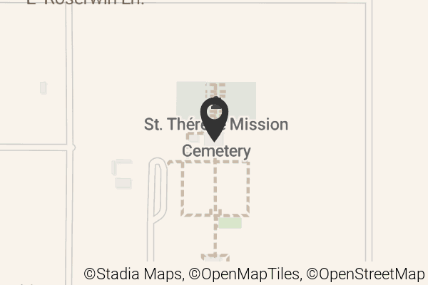 Map with location marker