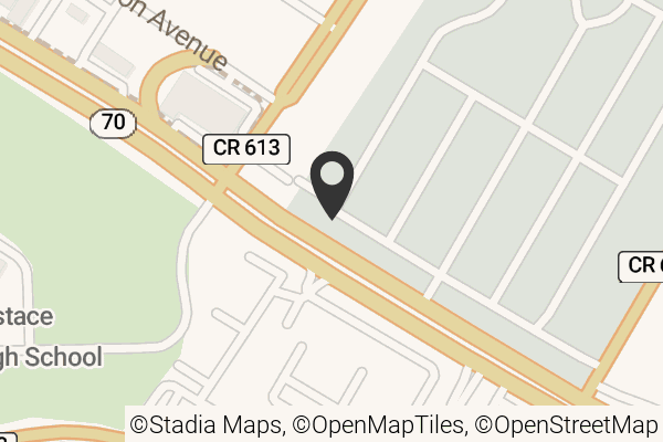 Map with location marker