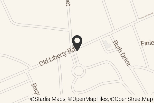 Map with location marker