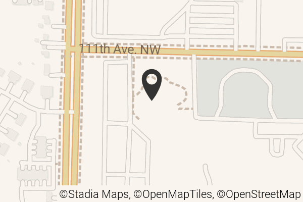 Map with location marker