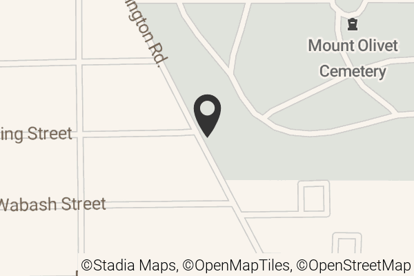 Map with location marker