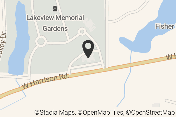 Map with location marker