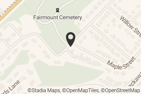 Map with location marker