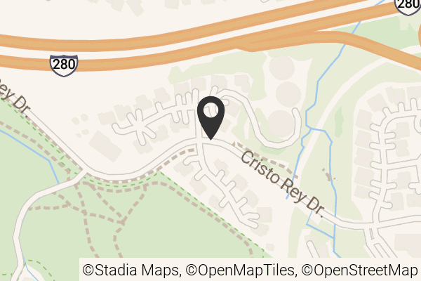 Map with location marker