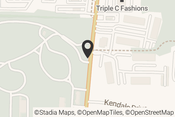 Map with location marker