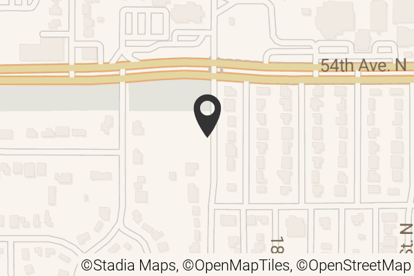 Map with location marker