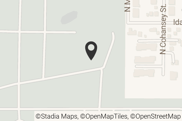 Map with location marker