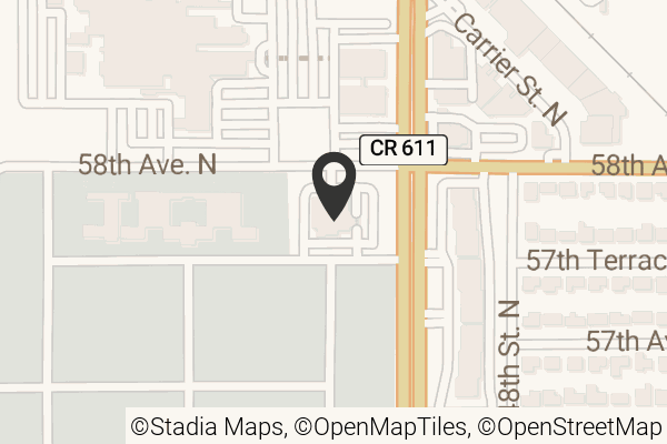 Map with location marker