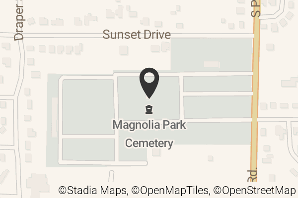 Map with location marker