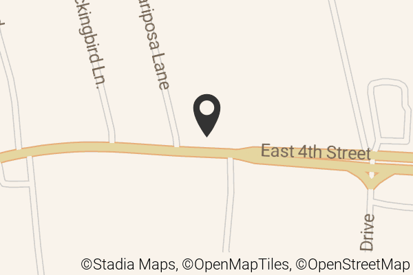 Map with location marker