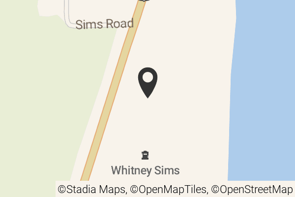 Map with location marker