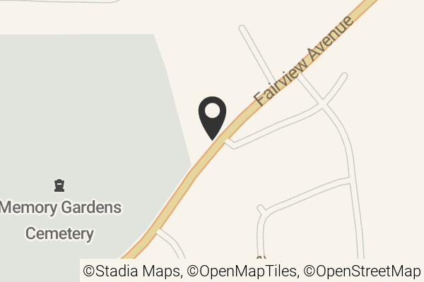 Map with location marker