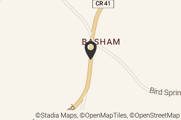 Map with location marker