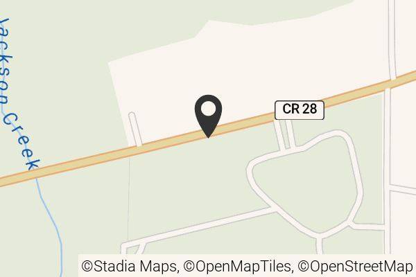 Map with location marker