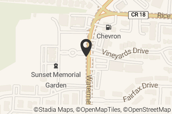 Map with location marker