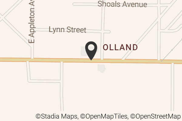 Map with location marker