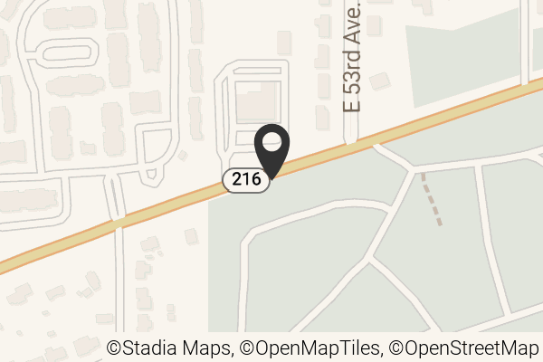 Map with location marker