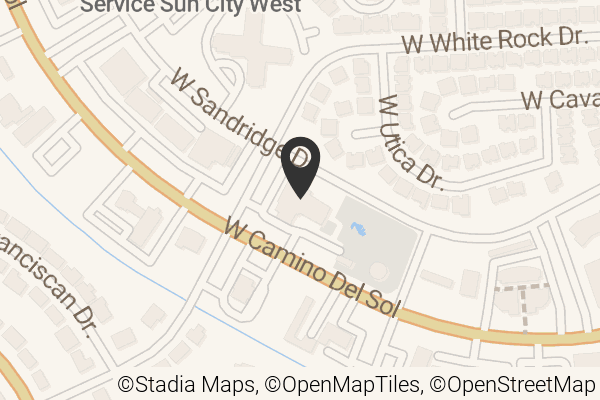 Map with location marker