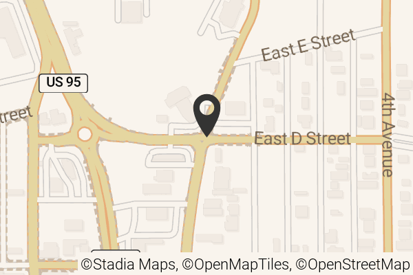 Map with location marker