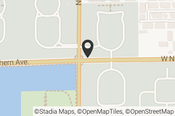 Map with location marker