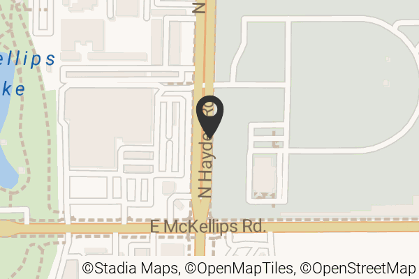 Map with location marker