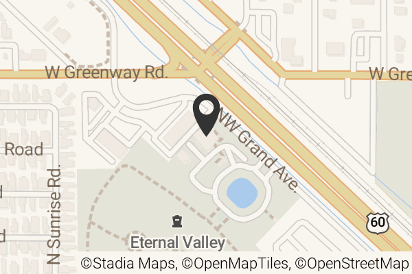 Map with location marker