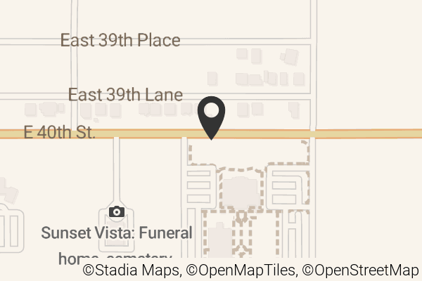 Map with location marker