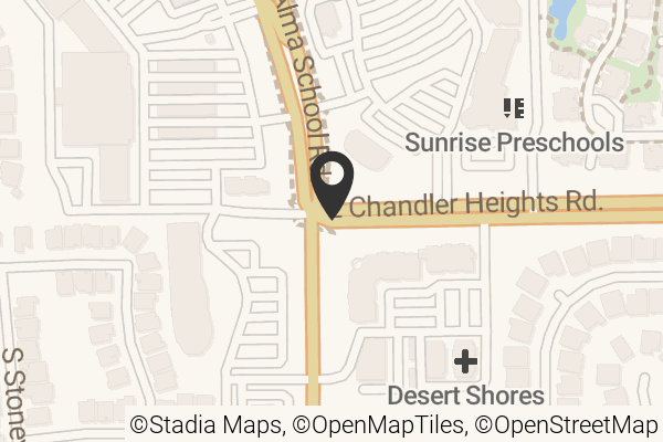 Map with location marker