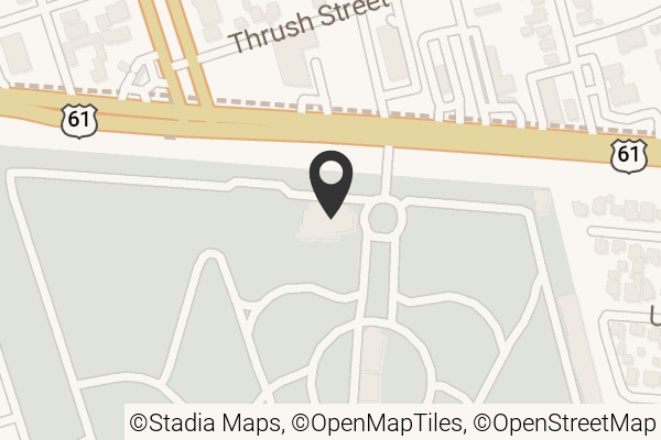 Map with location marker