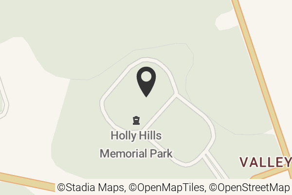 Map with location marker