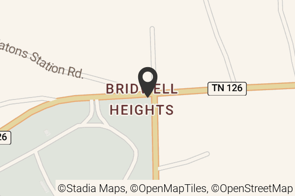 Map with location marker