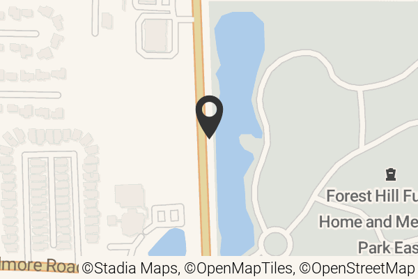 Map with location marker