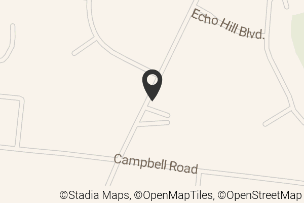 Map with location marker