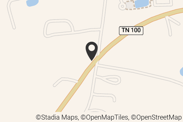 Map with location marker