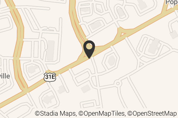 Map with location marker