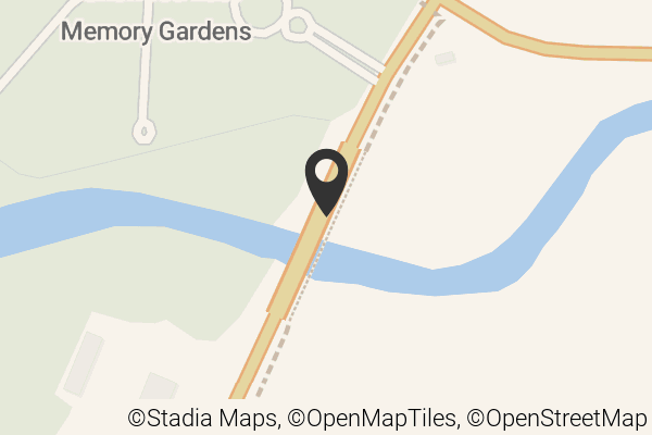 Map with location marker