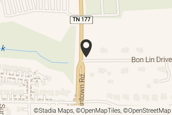 Map with location marker