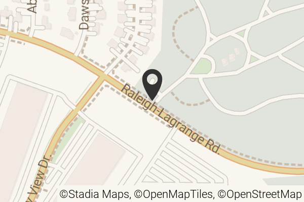 Map with location marker