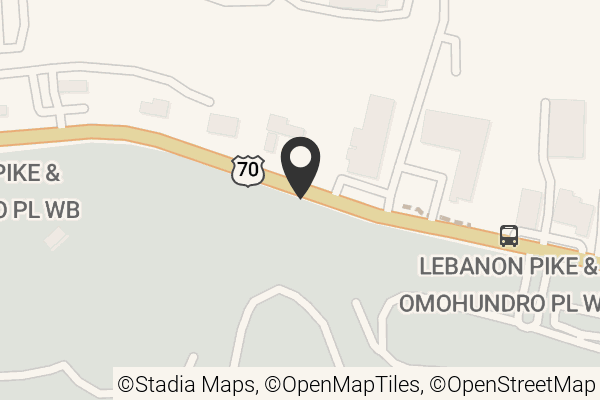 Map with location marker