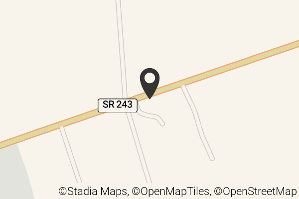 Map with location marker