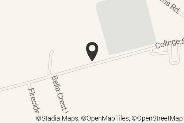 Map with location marker