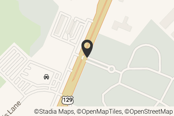 Map with location marker