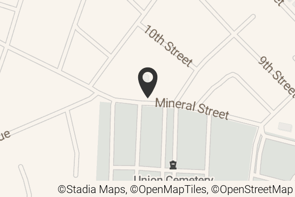 Map with location marker