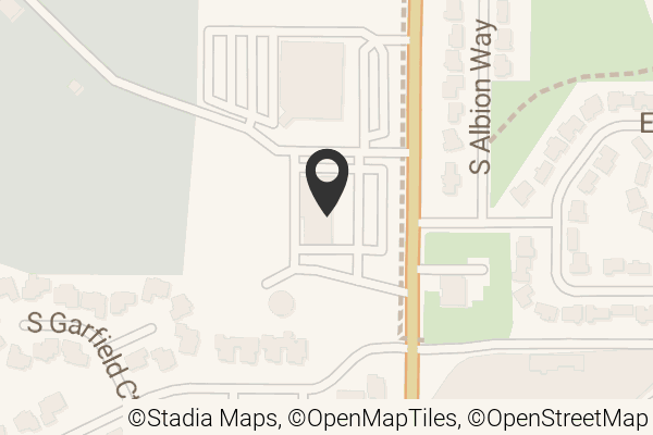 Map with location marker